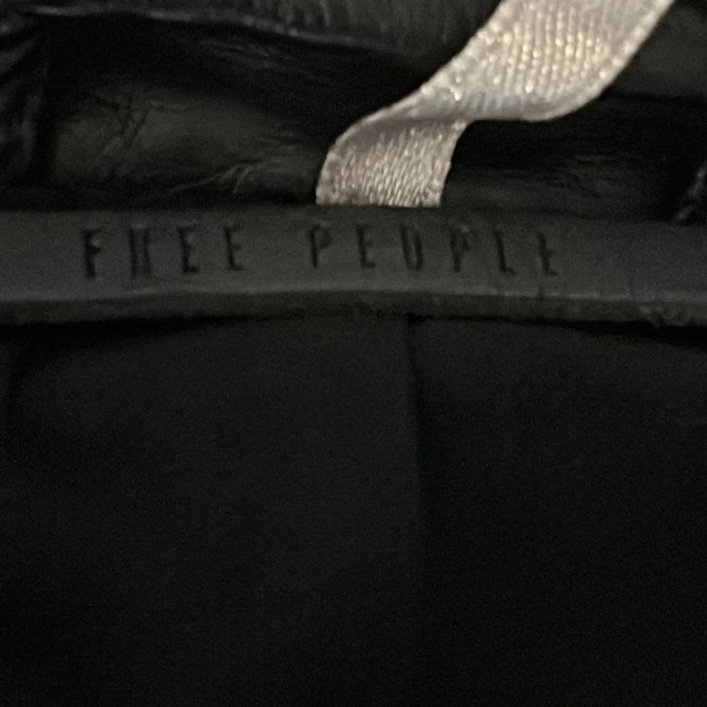 Free People Faux Leather Studded Motorcycle Jacket - Picture 9 of 9